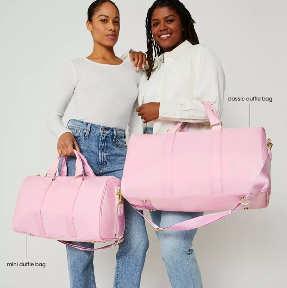 Stoney Clover Lane Mini Duffle Bag Grape Travel for kids or adult